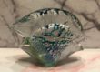 Scultura MARCOLIN ART CRYSTAL FISH 24 KT arte vintage